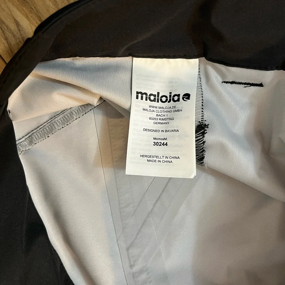 Maloja MomosM MTB Biking Pants Men's Small Black  Multisport Hiking Cycling Camp